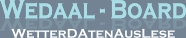 Banner: Wedaal Wetterboard